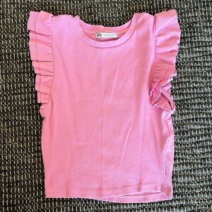 Ribbed tank Pink, Zara